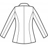 Giacca portland lana antracite ISACCO 027821 - Retro