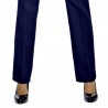 Pantalone trendy blu fresco lana ISACCO 024472 - 