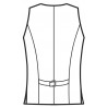 Gilet venezia nero ISACCO 034201 - Retro
