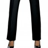 Pantalone trendy stretch receptionist nero ISACCO 024431 - 