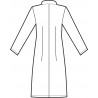 Camice lugano Bianco ISACCO 008400 - Retro