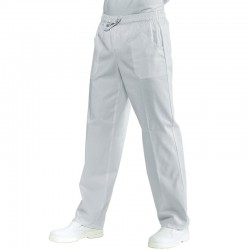 Pantalone con elastico s. Dry Bianco ISACCO 044300 - 