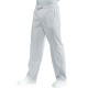 Pantalone con elastico pol/cot Bianco ISACCO 044700 - 