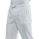 Pantalone con elastico pol/cot Bianco ISACCO 044700 - 