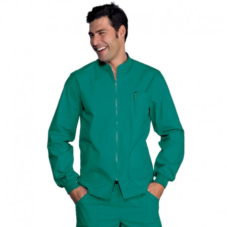 Casacca samarcanda polso in maglia verde ISACCO 036200P - 