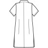 Casacca antibe Bianca ISACCO 005700 - Retro