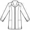 Casacca barcellona nera ISACCO 003501 - Fronte
