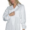 Camice antinfortunistico Donna Cotone Bianco ISACCO 009100 - 