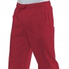 Pantalone C/elastico Pol/Cot. 115 vermiglio ISACCO 044703 - 