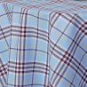 Tovaglia antimacchia tartan celeste ISACCO TAR410 - 