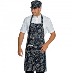 Apron Breast Cm 70x90with pocket  rounded Tortuga ISACCO 087070