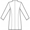 Casacca lione Bianca ISACCO 007950 - Retro