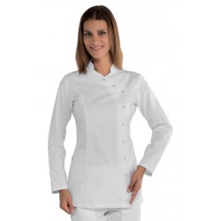 Tunic NIZZA White 100% Polyester SUPERDRY Microfiber - ISACCO 012280