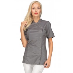 Tunic NIZZAshort sleeveGrey 100% Polyester  SUPERDRY Microfiber - ISACCO 012288M