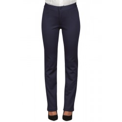 Trousers TRENDY JERSEY MILANO Blue 96% Polyester 4% SPANDEX - ISACCO 024292