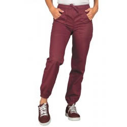 PANTAGIAFFA BORDEAUX 65% POLIESTERE  35% COTONE - ISACCO 044203F