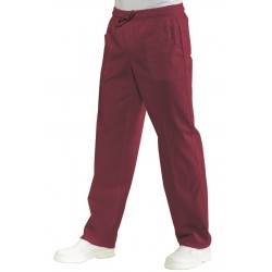 PANTALONE C/ELASTICO BORDEAUX 100% POLIESTERE  SUPERDRY MICROFIBRA - ISACCO 044303