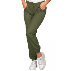 PANTAGIAFFA Army Green 65% Polyester  35% Cotton - ISACCO 044634F