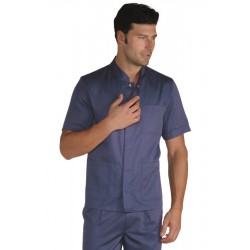 Tunic CORFÙ Blueshort sleeve100% Polyester SUPERDRY - ISACCO 055082M