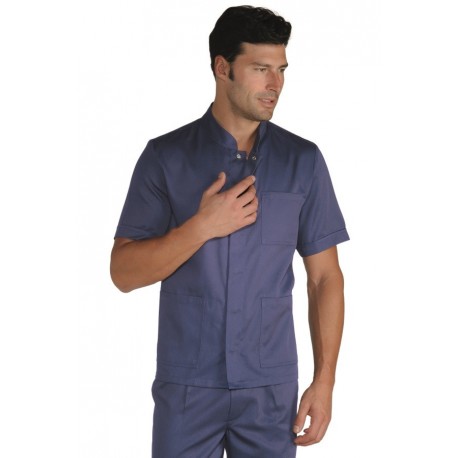 Tunic CORFÙ Blueshort sleeve100% Polyester SUPERDRY - ISACCO 055082M