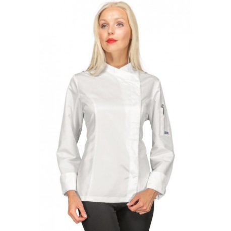 Jacket LADY ALASKA SUPERDRY LIGHT White 100 % Polyester - ISACCO 057808