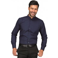 CAMICIA UNISEX DUBLINO BLU 65% POLIESTERE  35% COTONE - ISACCO 061802