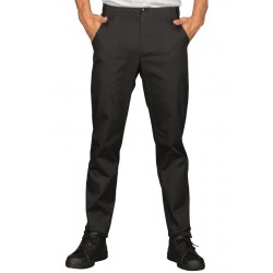 Trousers  VERMONT SUPER STRETCH Black 97% Cotton  3% SPANDEX - ISACCO 064601