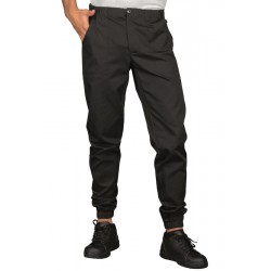 Trousers  RICHMOND SUPER STRETCH Black 97% Cotton  3% SPANDEX - ISACCO 064601F