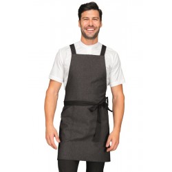 Apron OXFORD BLACK JEANS 100 % Cotton - ISACCO 088541