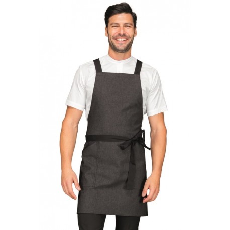 Apron OXFORD BLACK JEANS 100 % Cotton - ISACCO 088541