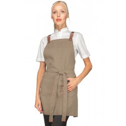 Apron MEXICO SHORT NATURAL 100 % Polyester - ISACCO 088616S