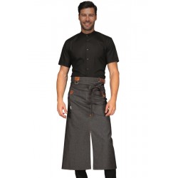 Apron TENNESSEE BLACK JEANS 100 % Cotton - ISACCO 114641