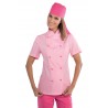 Giacca cuoca lady extra light rosa m/m