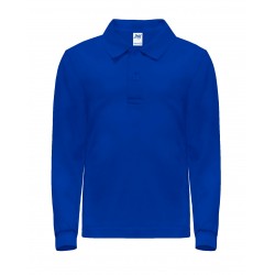 Polo bambino Royal Blu Manica Lunga