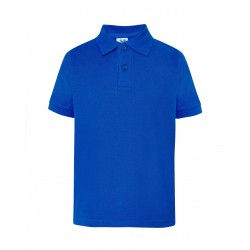 Polo Bambino Ragazzo Royal Blu Manica Corta