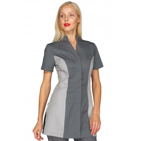 Tunic COPACABANA Grey+Grey 65% Polyester  35% Cotton - ISACCO 017012