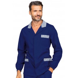 CASACCA PETER BLU+R,BLU 65% POLIESTERE  35% COTONE - ISACCO 036102