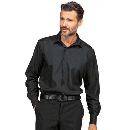 Shirt NEVADA UNISEX SUPERDRY LIGHT Black 100% Polyester  SUPERDRY Microfiber - ISACCO 061511