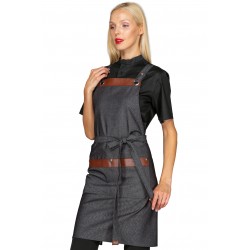 Apron MILFORD BLACK JEANS 100 % Cotton - ISACCO 088841