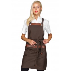 Apron MILFORD ZAFFERANO VENGE 45% Polyester  55% Cotton - ISACCO 088897