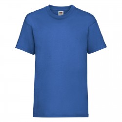 T-SHIRT VALUEWEIGHT BAMBINO Blu royal