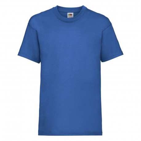 T-SHIRT VALUEWEIGHT BAMBINO Blu royal