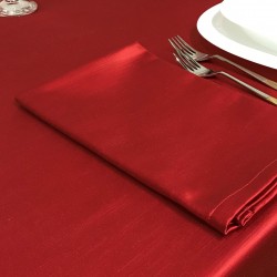 Tablecloths Satin Malè Red Venezia