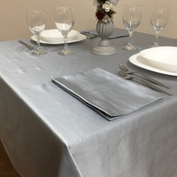 Tablecloths Satin Malè Grey