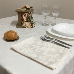 Tablecloths Amalfi Ivory
