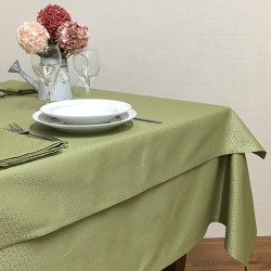 Tablecloths Coordinato Atene Green Salvia