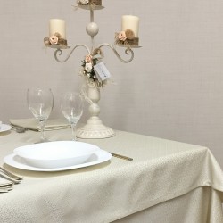 Tablecloths Coordinato Atene Ivory