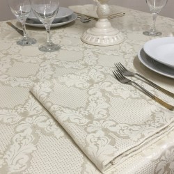 Tablecloths Capri Ivory