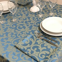 Tablecloths Carla Light Blue