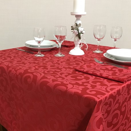 Tablecloths Carla Red Venezia